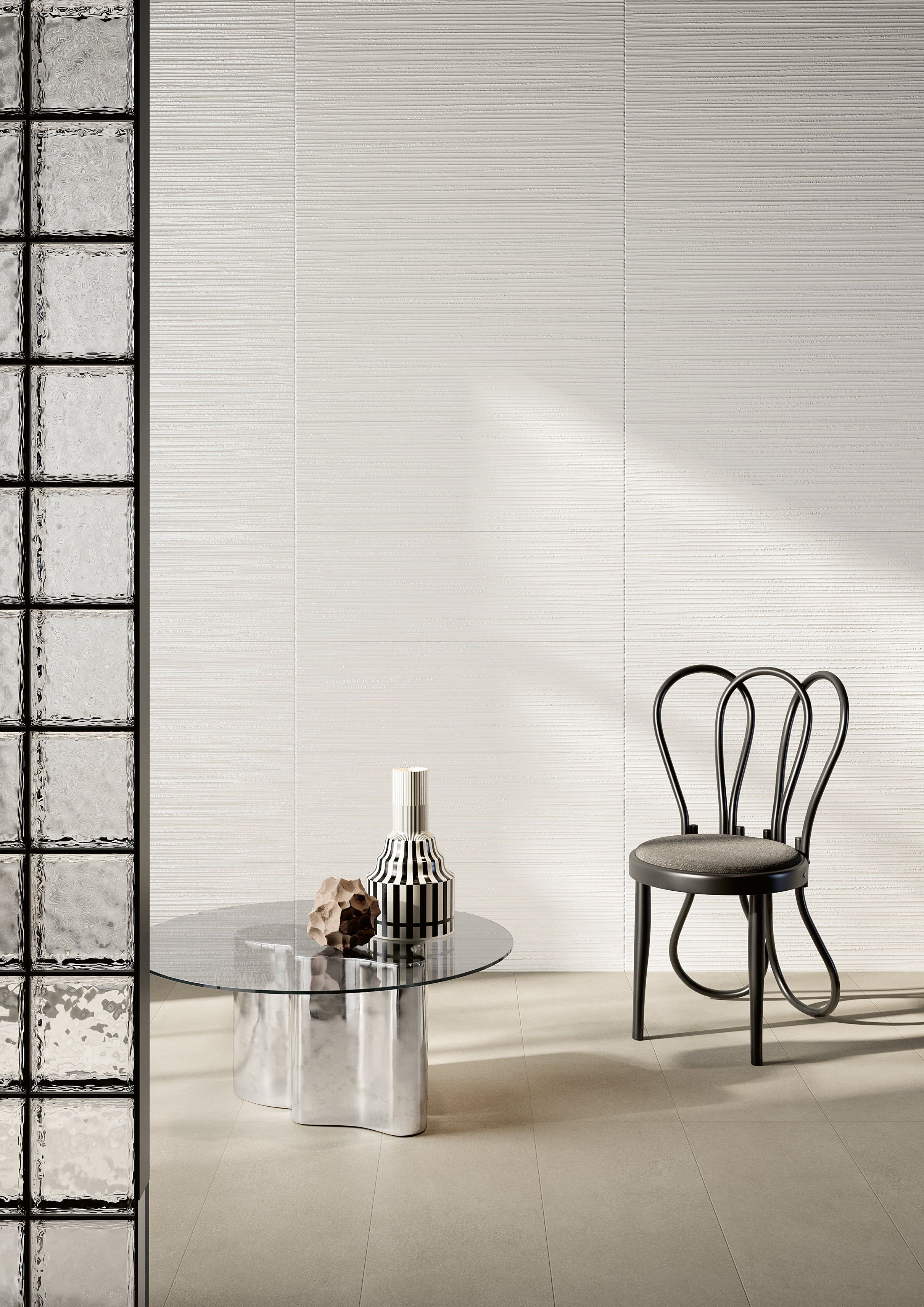 Bella 12x36 Bianco Deco Porcelain Tile