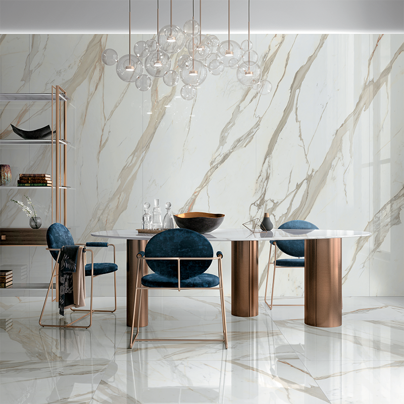 Era 48x110 Calacatta Gold Porcelain Panel