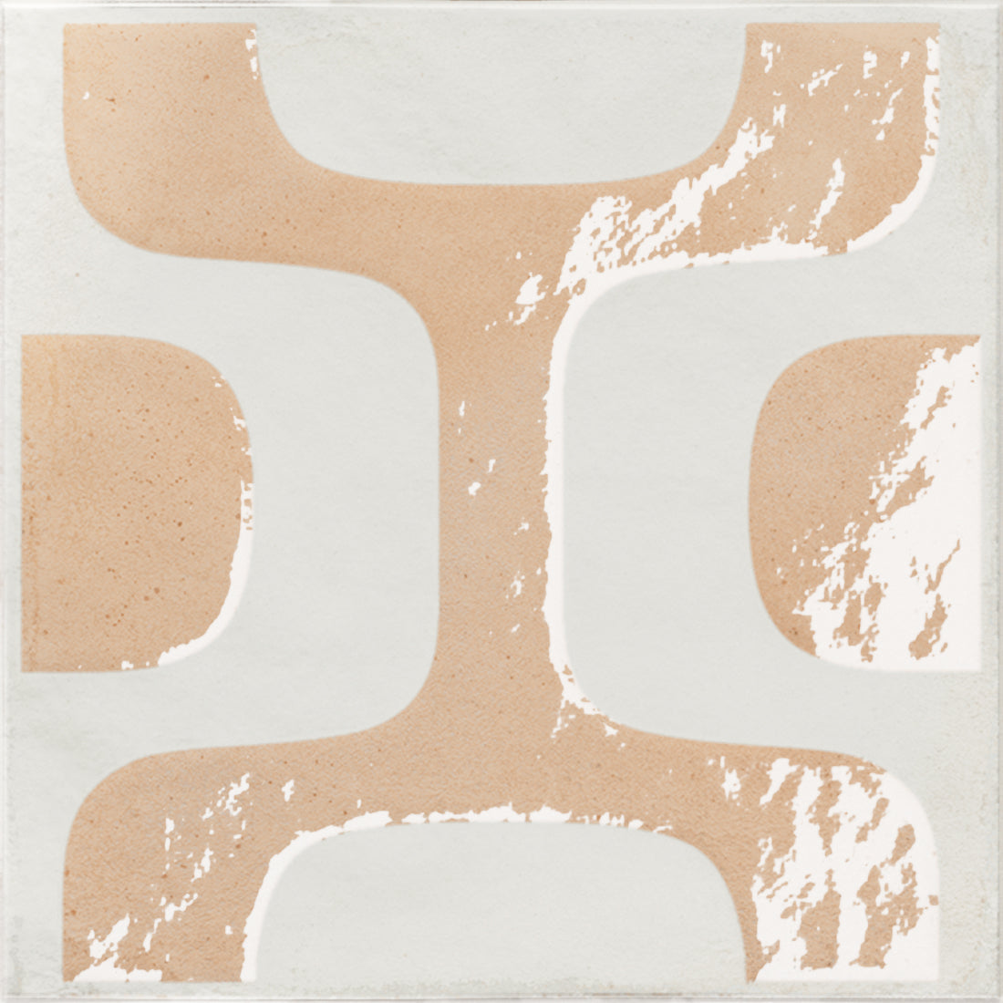 Havana 8x8 Deco Coral Porcelain Tile