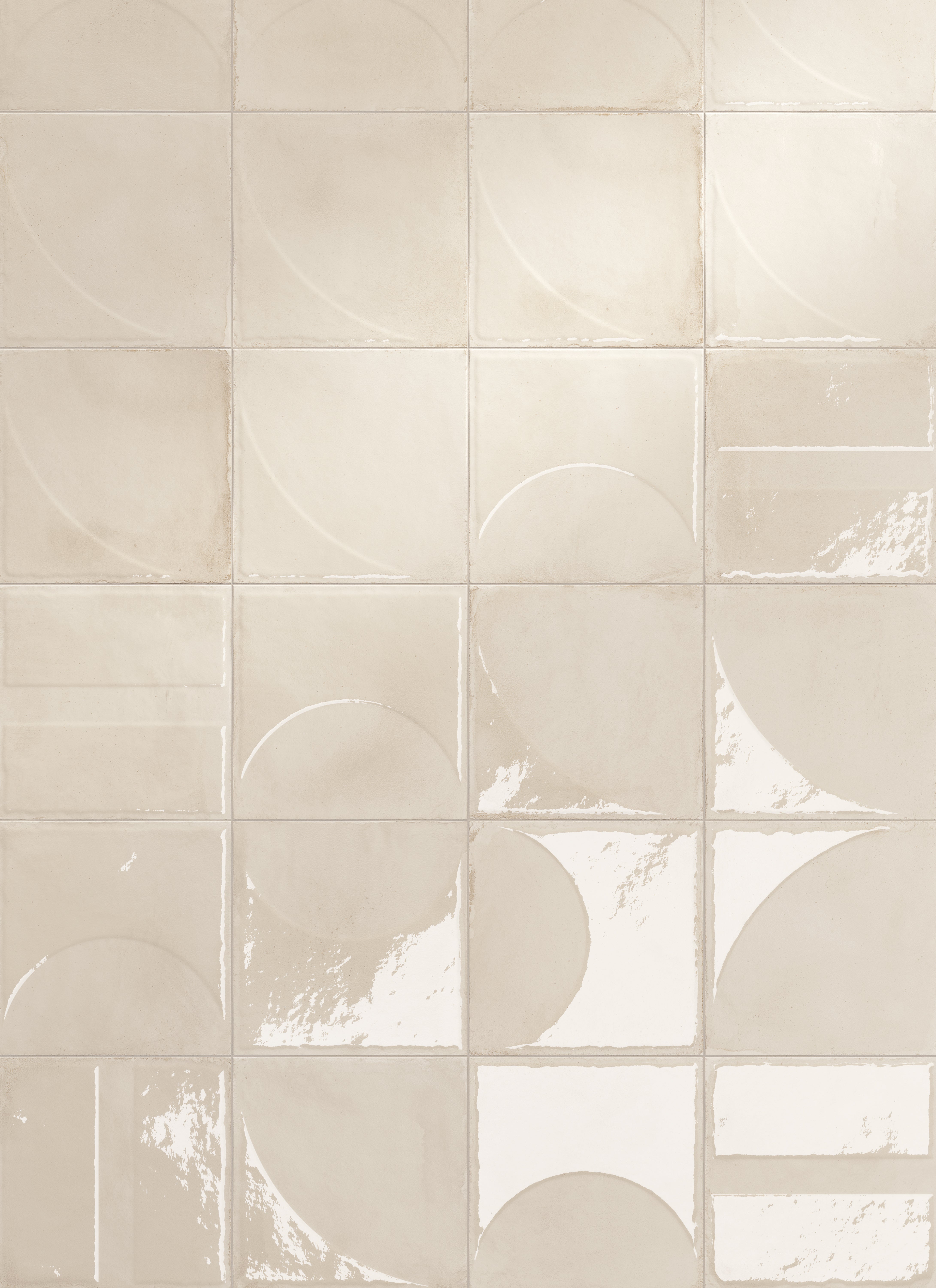 Havana 8x8 Deco Sand Porcelain Tile