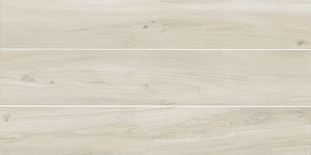 Ozark 6x36 White Wood Look Porcelain Tile