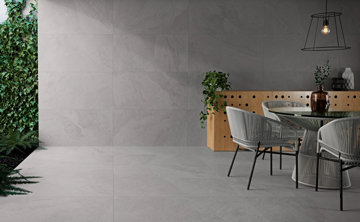 New Slate 12x24 Gray Porcelain Tile