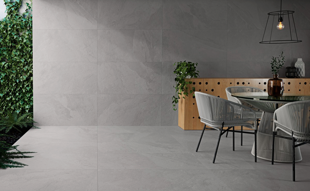 New Slate 18x36 Gray Porcelain Tile