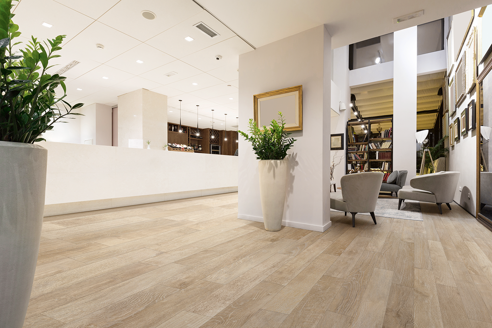 Opus 6x48 Blonde Wood Look Porcelain Tile