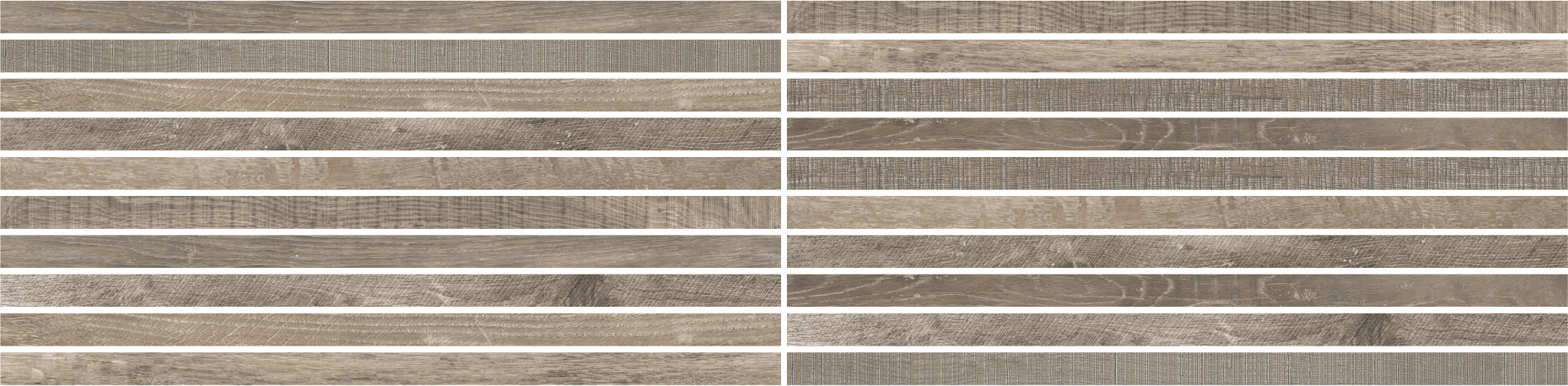 Opus 2x48 Greige Blend Wood Look Porcelain Tile - SAMPLES