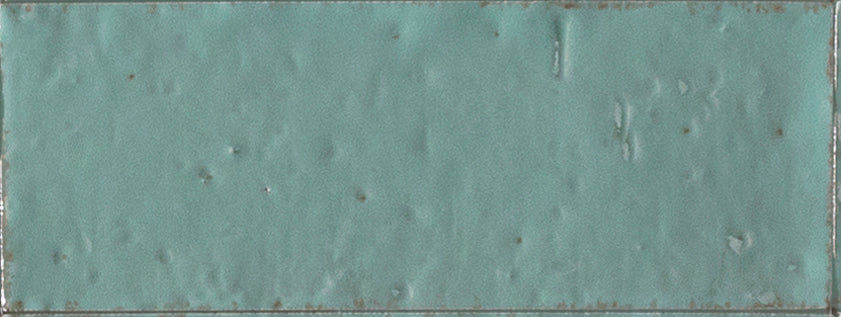 Savannah 3x8 Turquoise Gloss Porcelain Tile - Samples