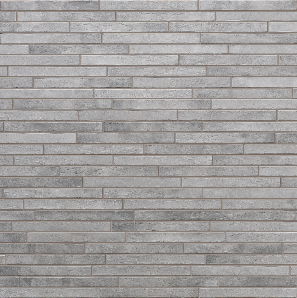 Westside 2x18 Silver Brick Matte Porcelain Tile