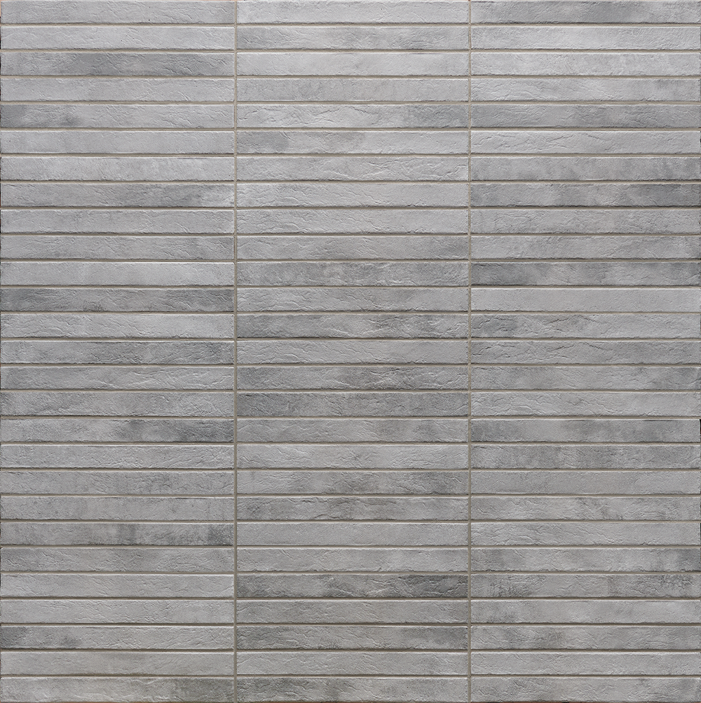 Westside 2x18 Silver Brick Matte Porcelain Tile