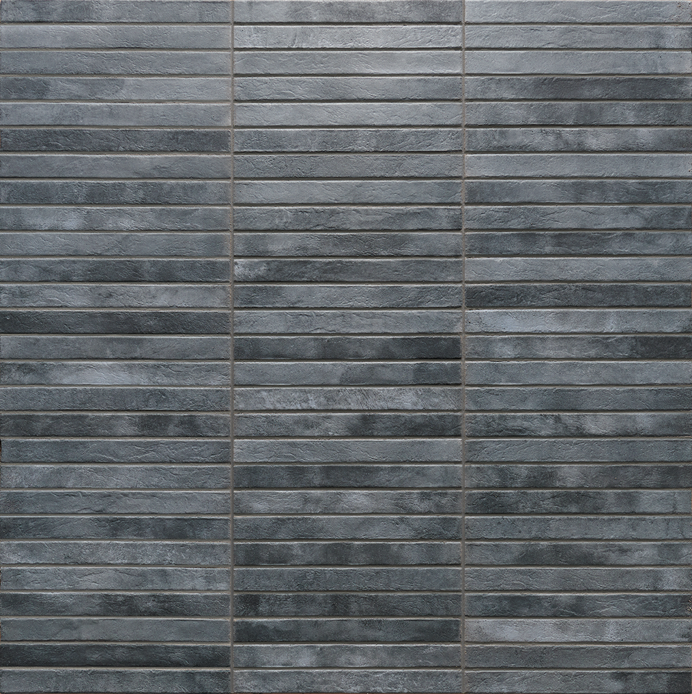 Westside 2x18 Smoke Gray Brick Matte Porcelain Tile