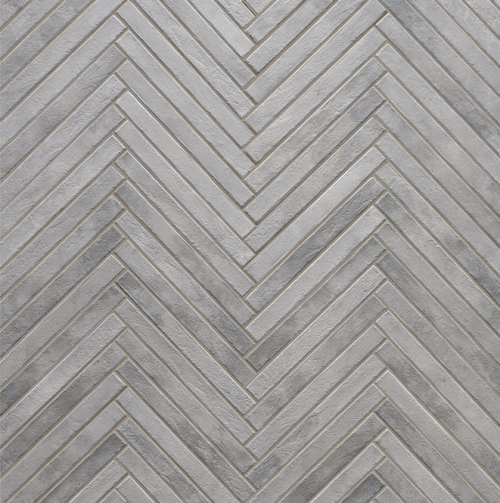 Westside 2x18 Silver Brick Matte Porcelain Tile