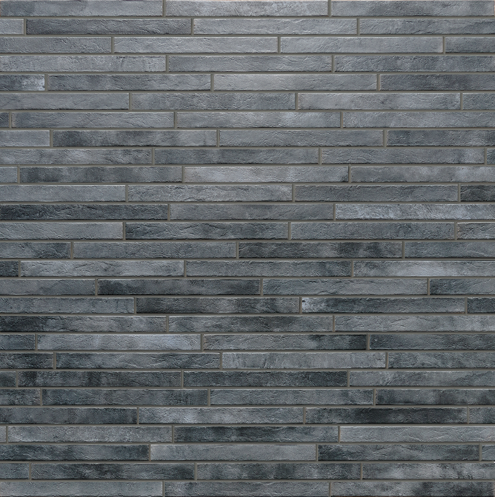 Westside 2x18 Smoke Gray Brick Matte Porcelain Tile