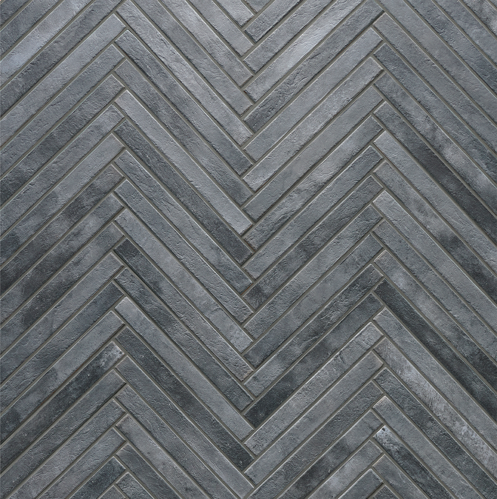 Westside 2x18 Smoke Gray Brick Matte Porcelain Tile