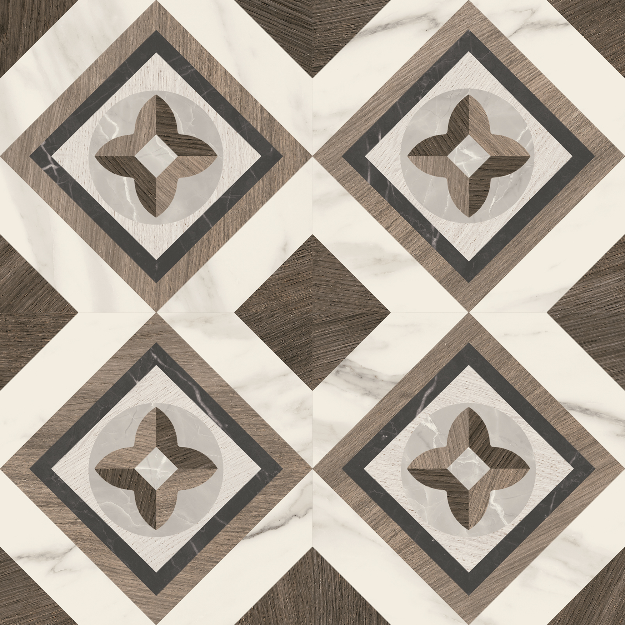 Stately 8x8 Glam #2 Porcelain Tile