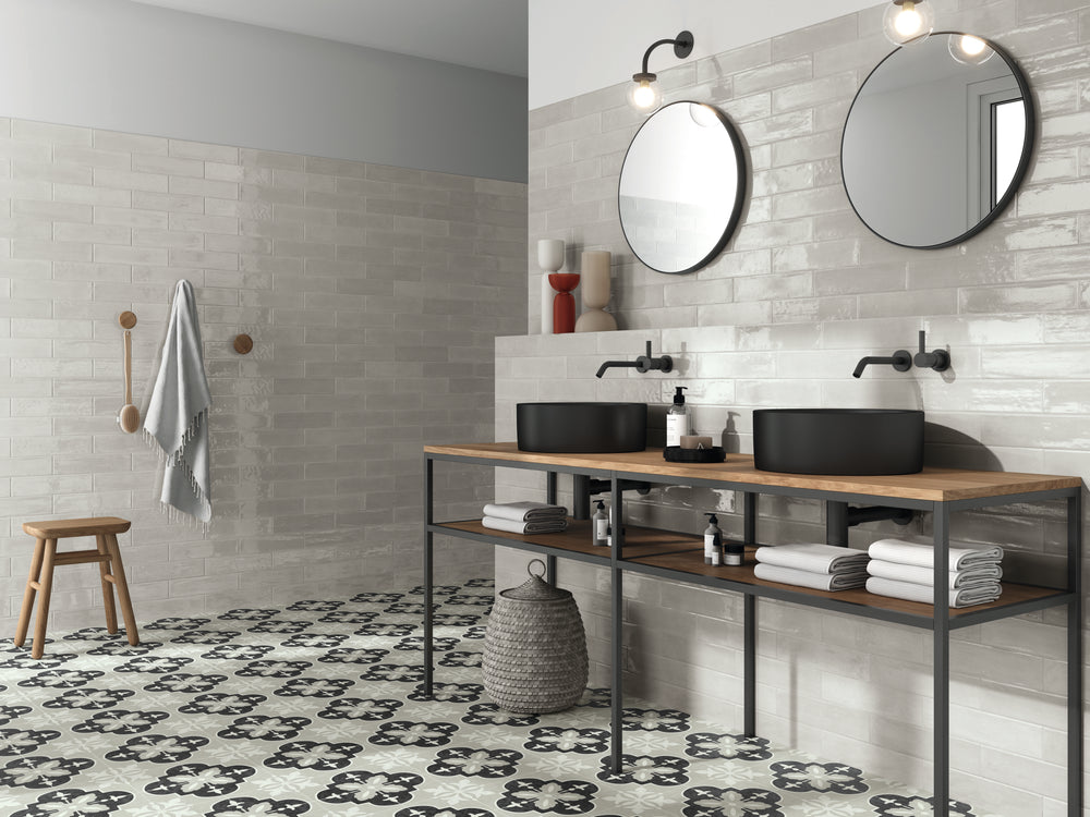 Catalina 6x6 Coal Nora Porcelain Tile