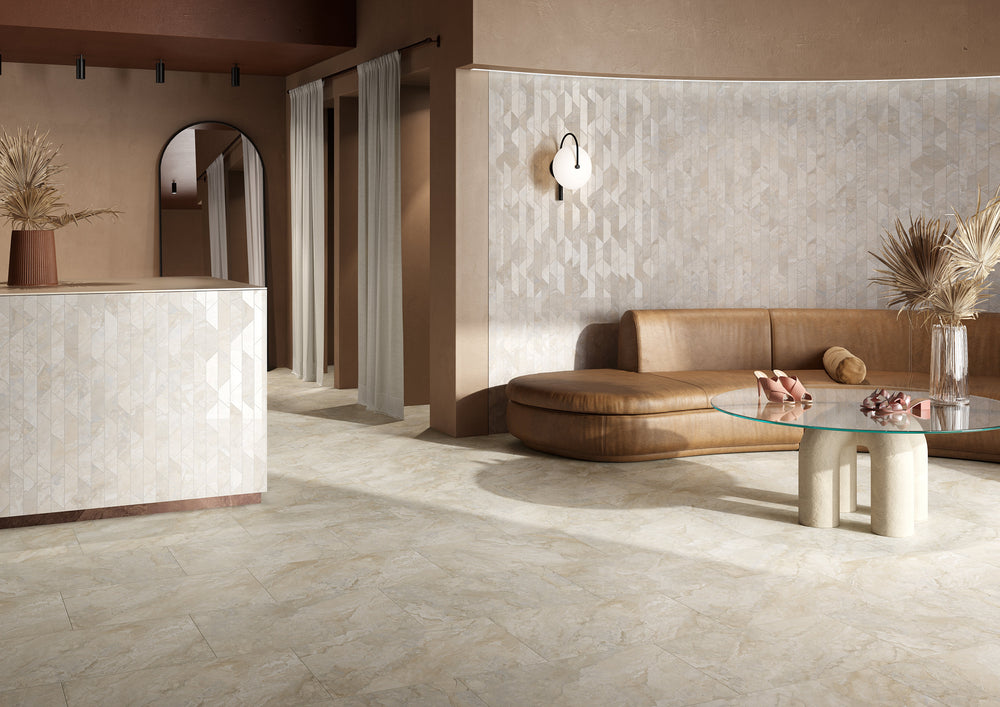 Eternal 12x24 Almond Matte Porcelain Tile