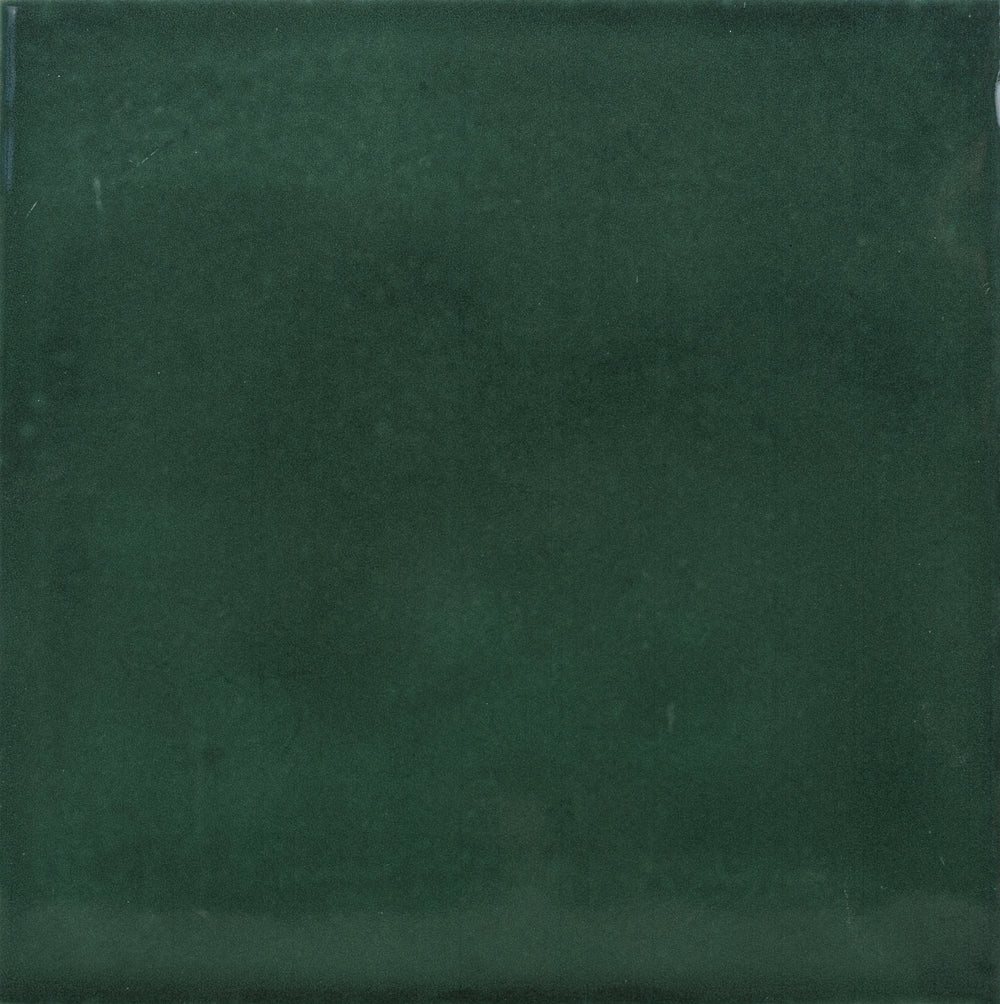 Malibu 6x6 Green Glossy Porcelain Tile