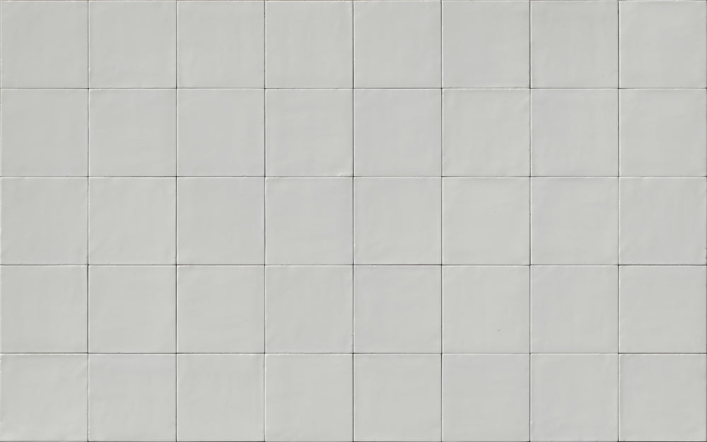 Malibu 6x6 White Glossy Porcelain Tile