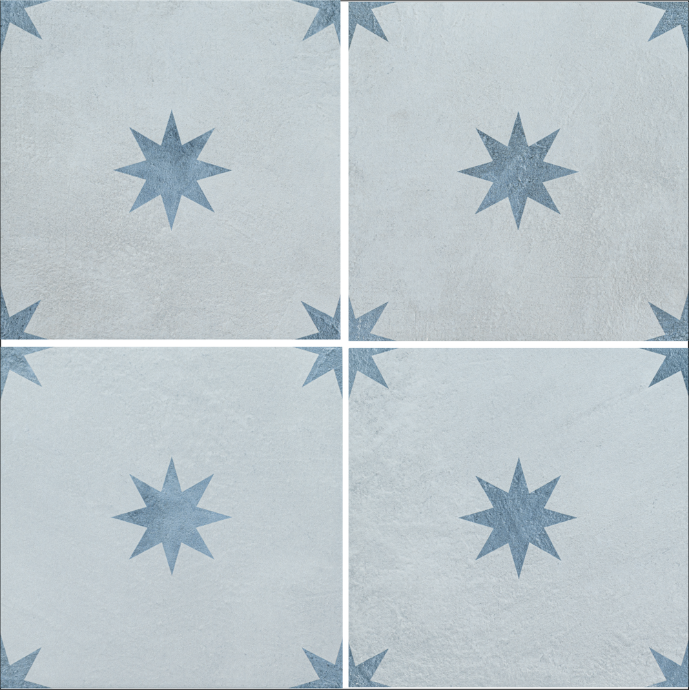 Marine 8x8 Rhodes Star Porcelain Tile