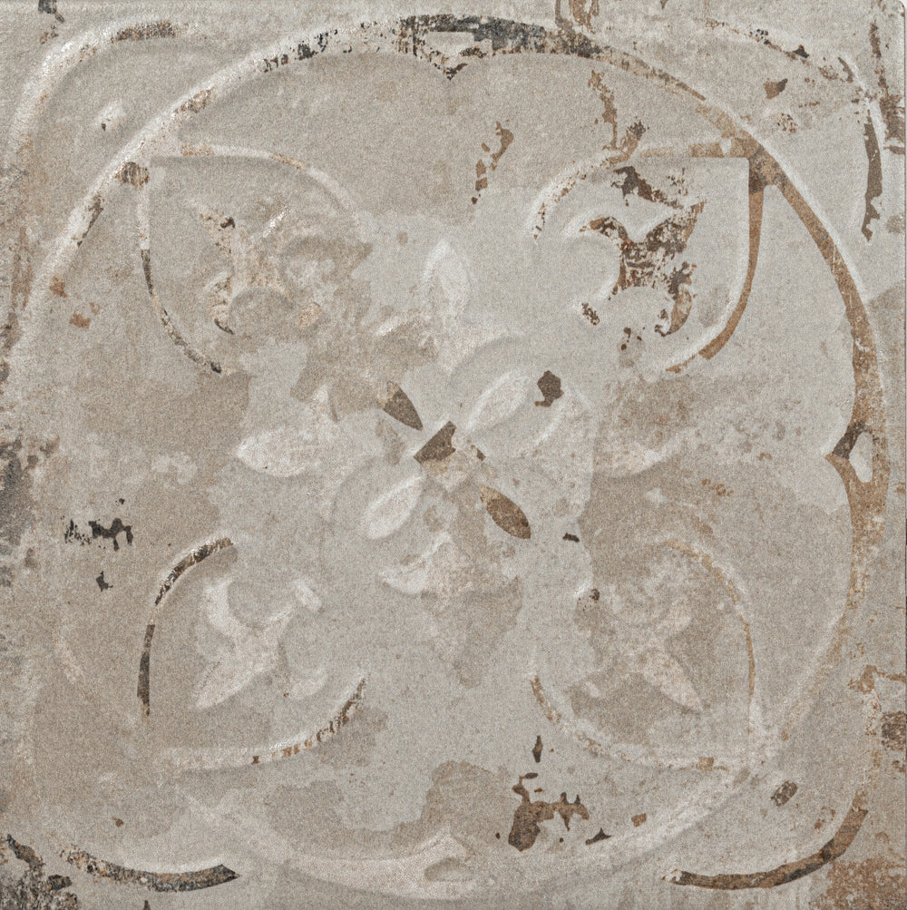 Antiquity 8x8 Mix Embossed Pattern Tile