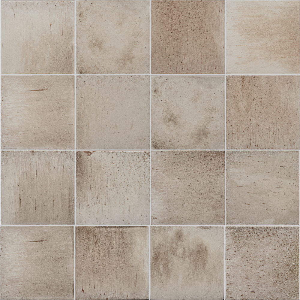 Surf 4x4 Beige Gloss Porcelain Tile