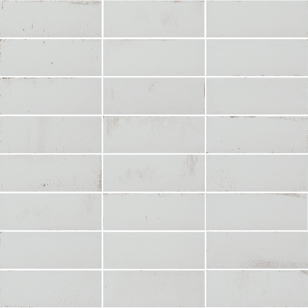 Surf 3x8 White Gloss Porcelain Tile