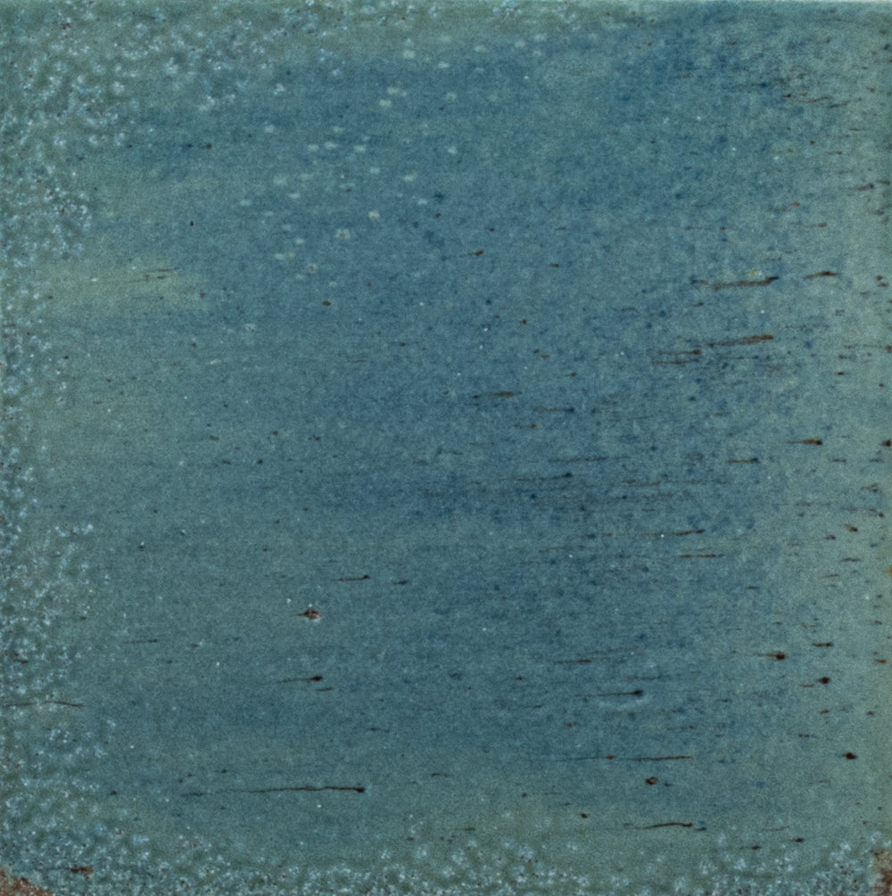 Surf 4x4 Turquoise Blue Gloss Porcelain Tile