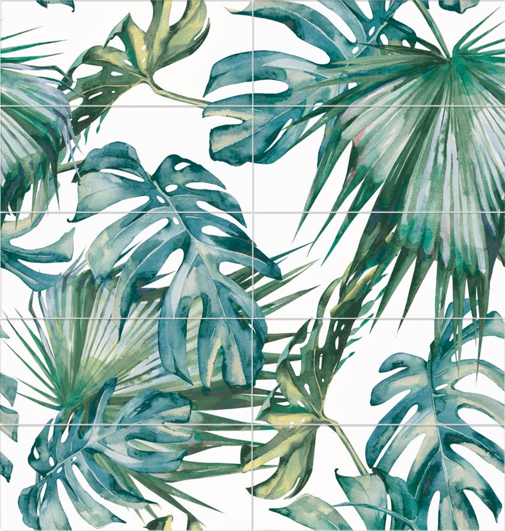 TROPICANA 10X24 FLORA MURAL MATTE Range