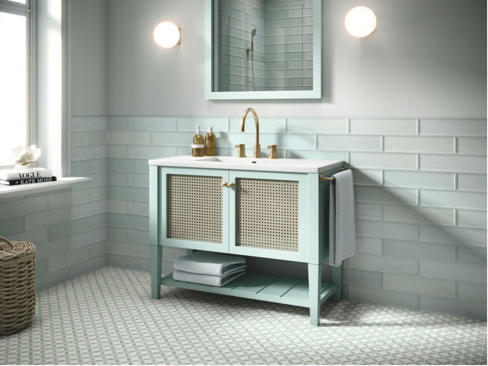 Catalina 6x6 Aqua Enya Porcelain Tile